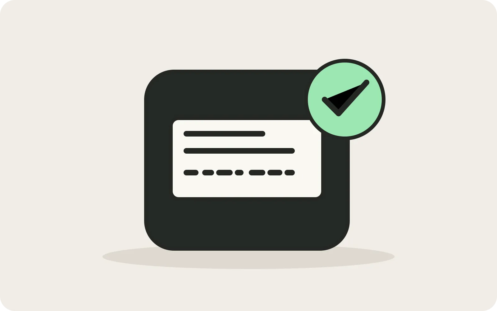 Editorial illustration of checking an appliance model label