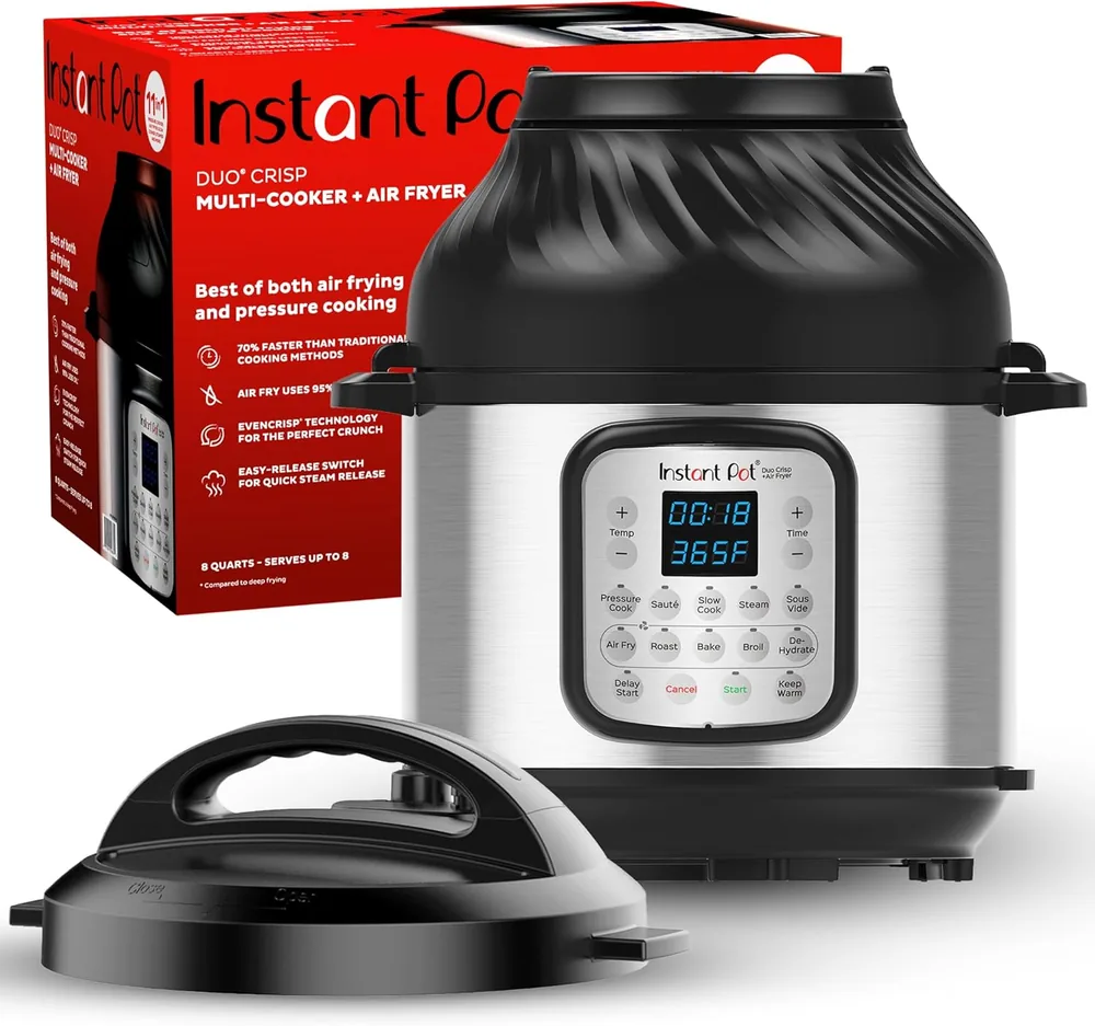 Instant Pot Duo Crisp + Air Fryer 8 Quart
