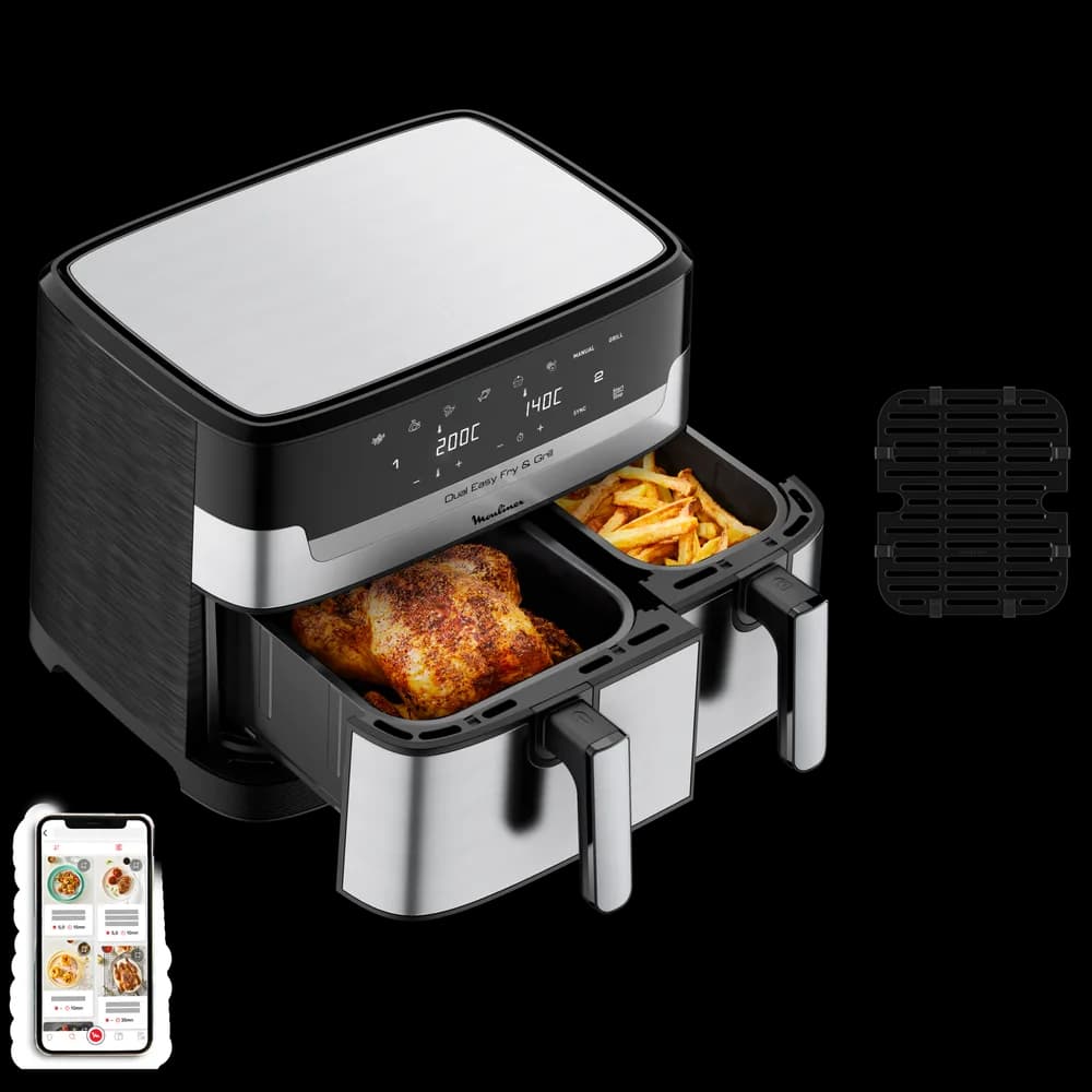 Moulinex Easy Fry Dual EZ905D (EZ905D), example model photograph
